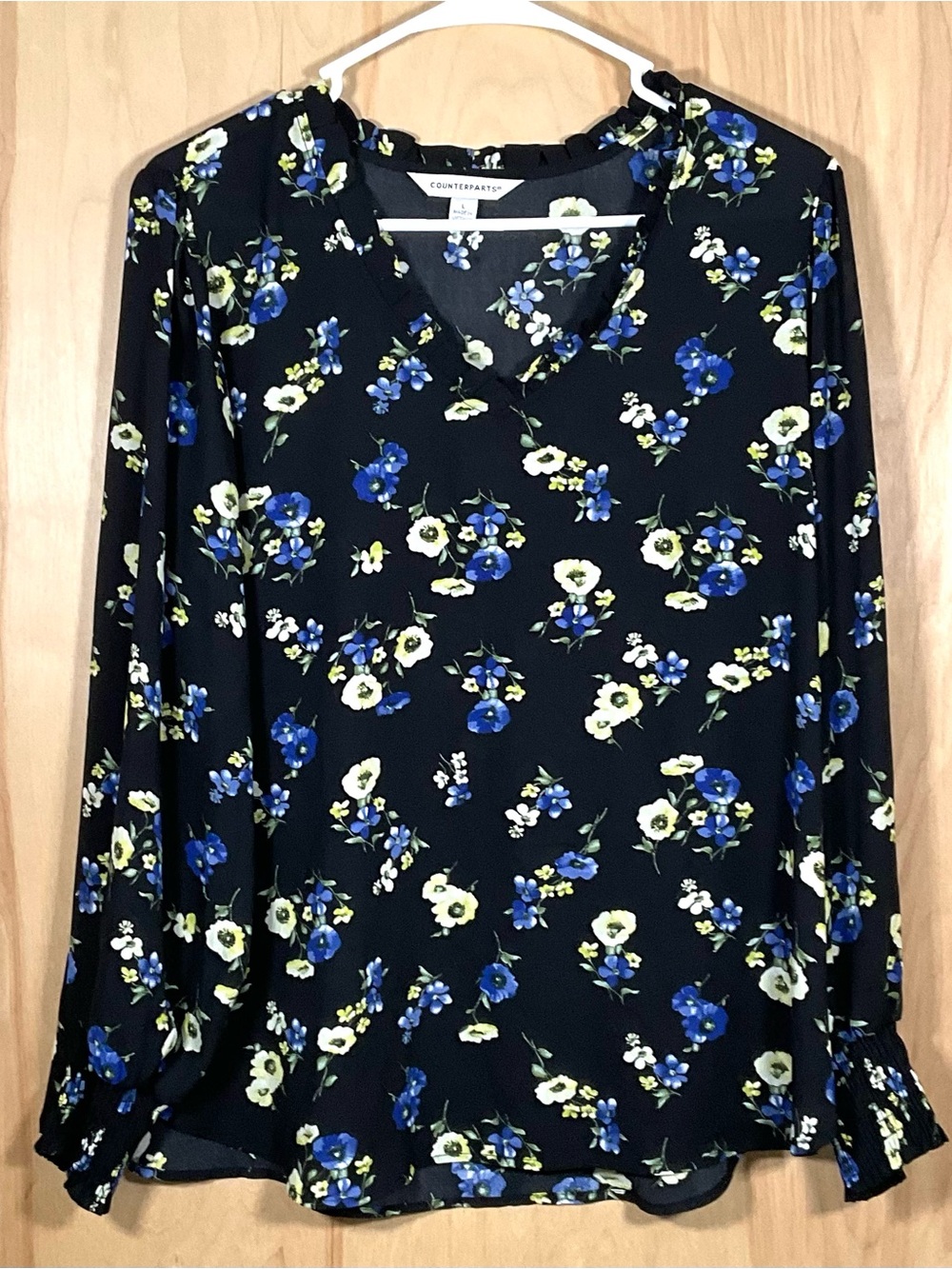 Vintage Counterparts Floral Blouse - EUC